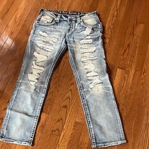 Rock revival 34w x 32long straight